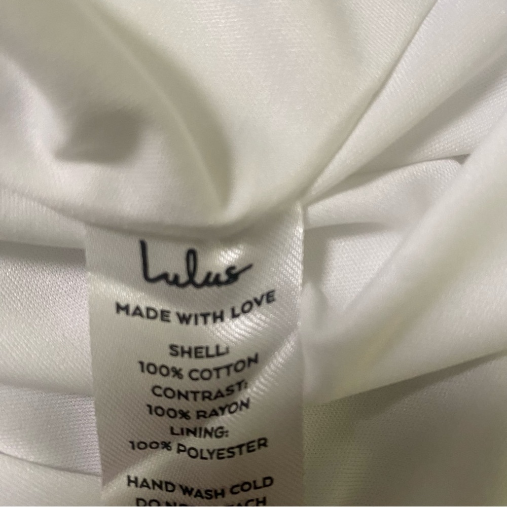 Lulus S Elegant White Ruffle Dress - Picture 6 of 6